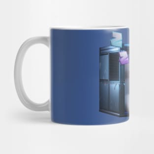 Sleepy Vent Ghost Mug